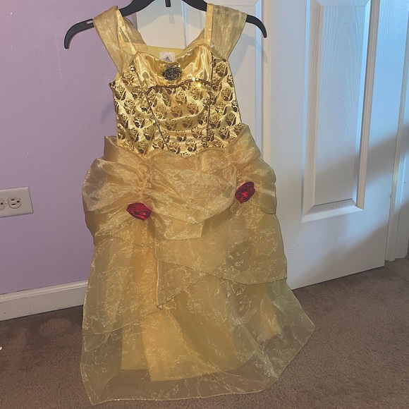 Authentic Disney Belle Beauty and the Beast Costume Dress-Up Dress - Picture 1 of 3